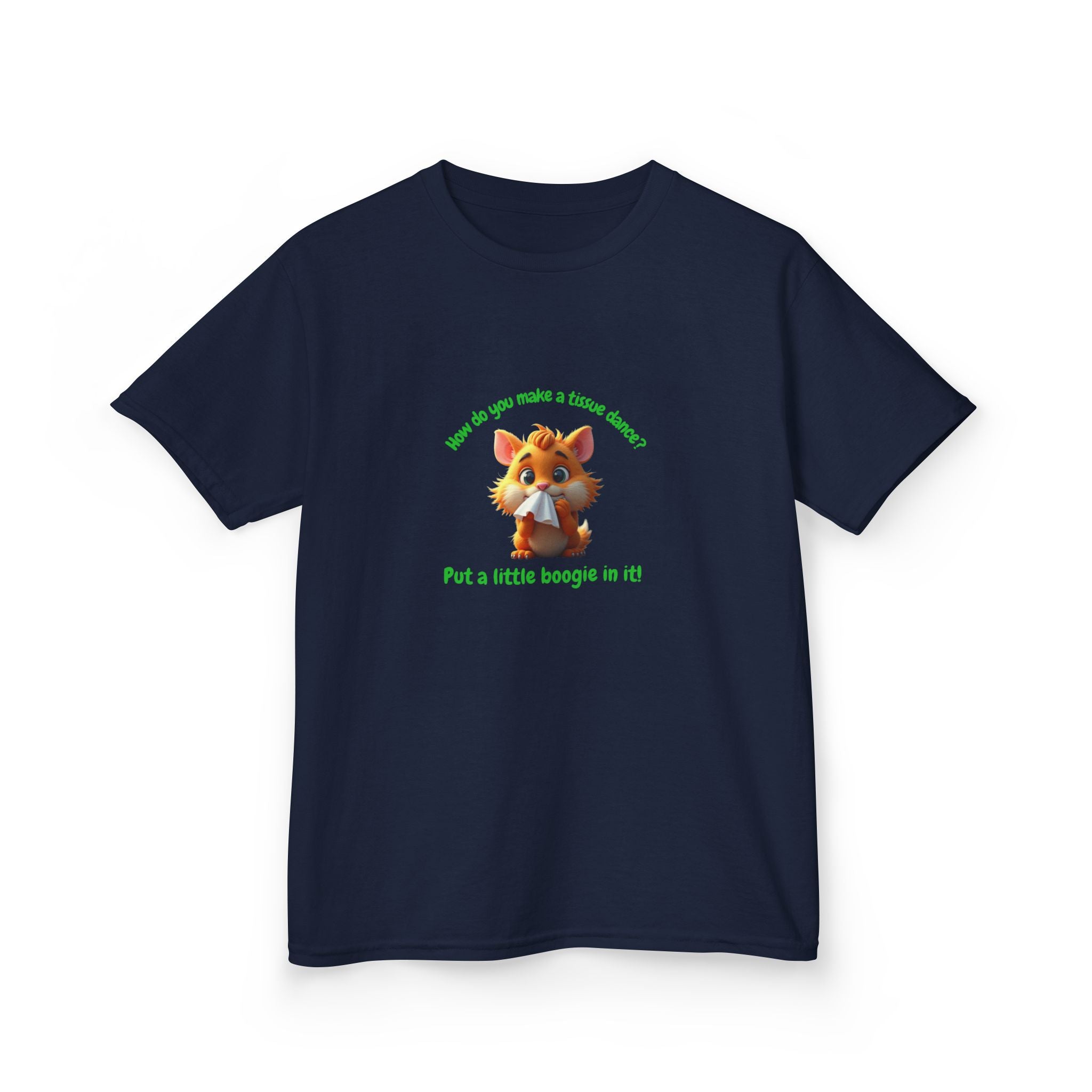 Kids Tee — Cute Fox Graphic “Put a Little Boogie in It” Touch-Friendly Shirt