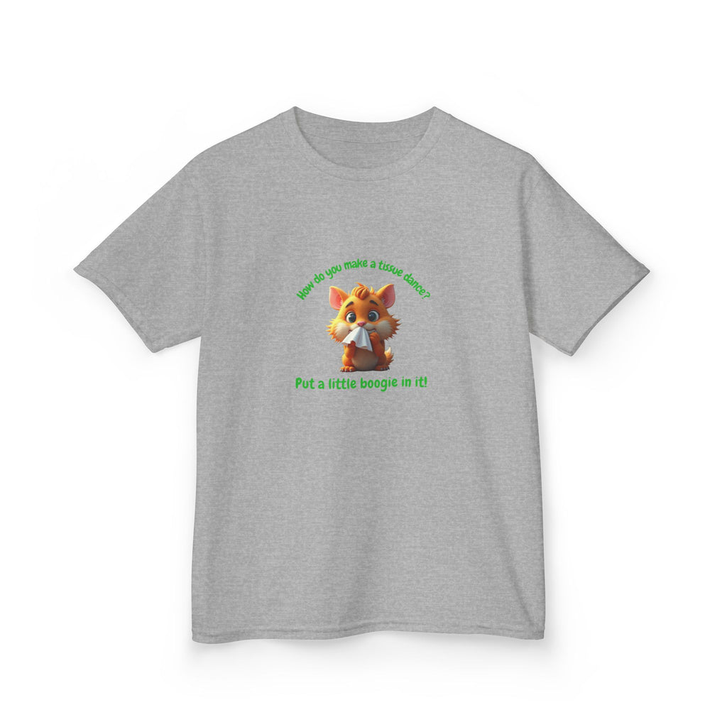 Kids Tee — Cute Fox Graphic “Put a Little Boogie in It” Touch-Friendly Shirt