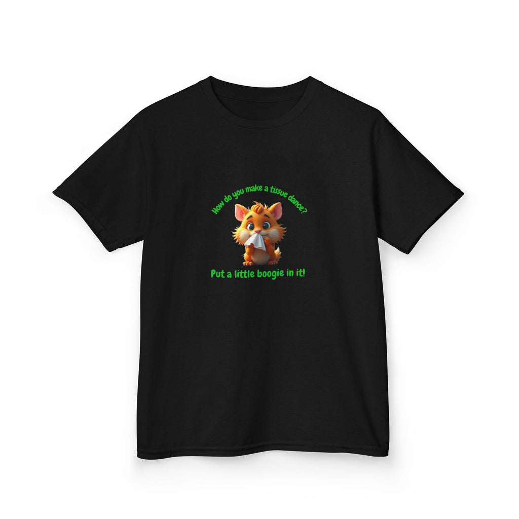 Kids Tee — Cute Fox Graphic “Put a Little Boogie in It” Touch-Friendly Shirt