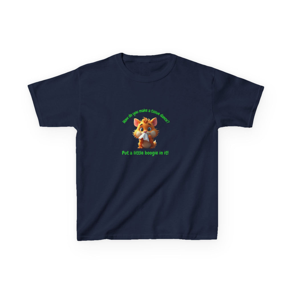 Kids Tee — Cute Fox Graphic “Put a Little Boogie in It” Touch-Friendly Shirt