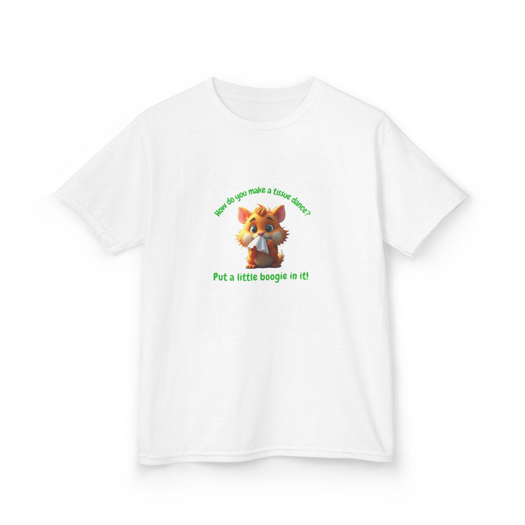 Kids Tee — Cute Fox Graphic “Put a Little Boogie in It” Touch-Friendly Shirt