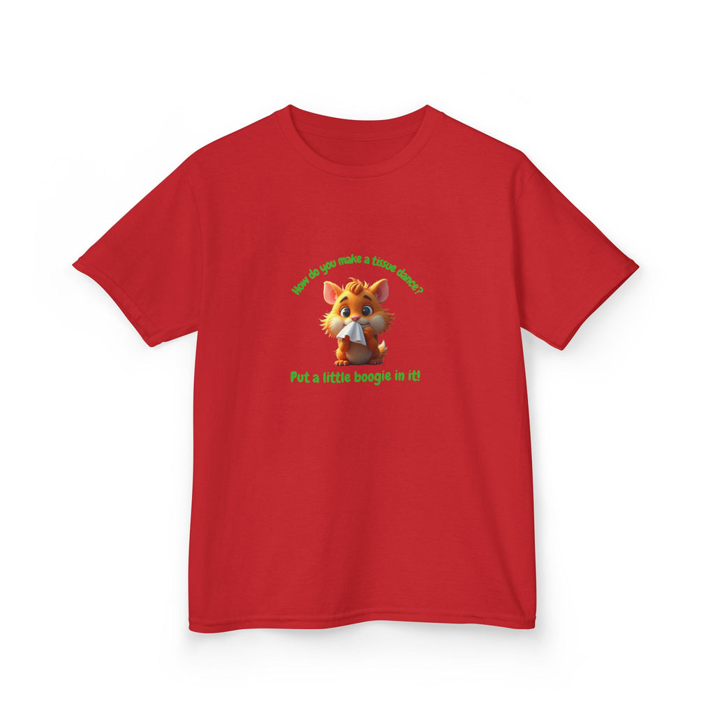 Kids Tee — Cute Fox Graphic “Put a Little Boogie in It” Touch-Friendly Shirt